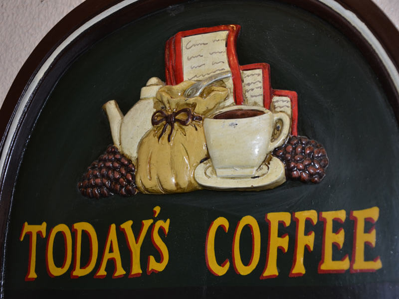 Today´s coffee in Café Ajenjo